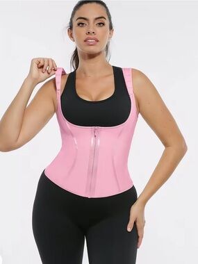 Pink Women's Waist Trainer Vest- Shapellx